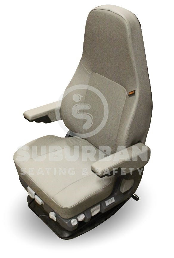 ISRI 5030/880 Premium Truck Seat in Gray Cloth with Heat, Cooling & Dual  Arms