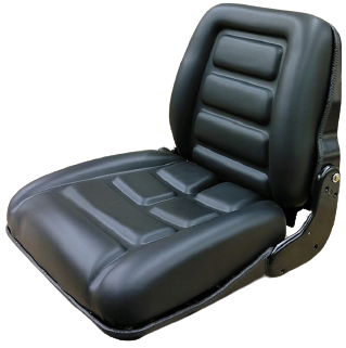 Heavy Duty low-Profile Suspension Seat; w/Arm Rests,Seat.Belt,Document  Pouch,OPS,Slides - T.H.E. Company