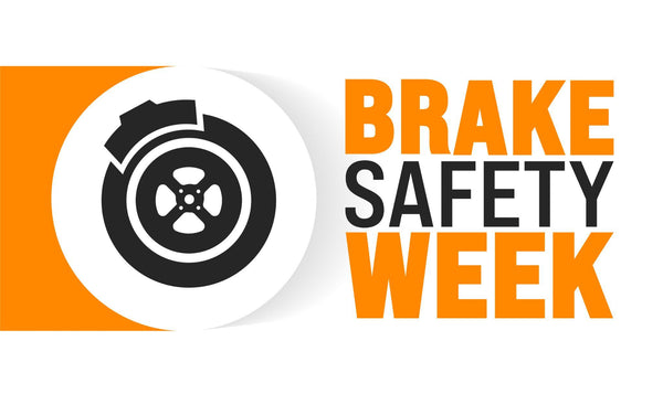 Brake Safety Week is observed every year in August. Holiday concept.