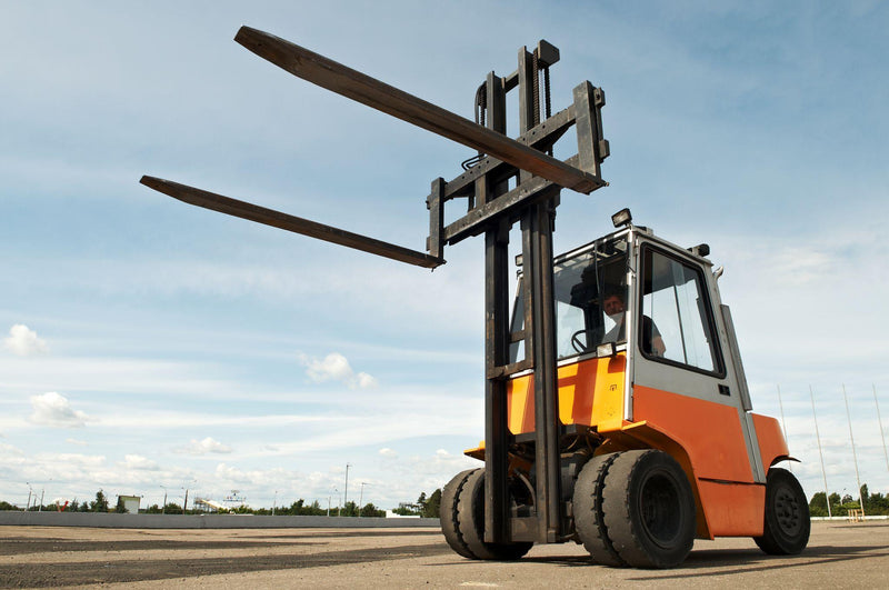 forklift loader outdoors