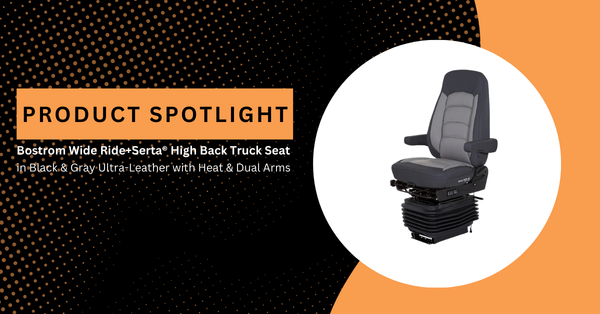 Product Spotlight Bostrom Wide Ride+Serta