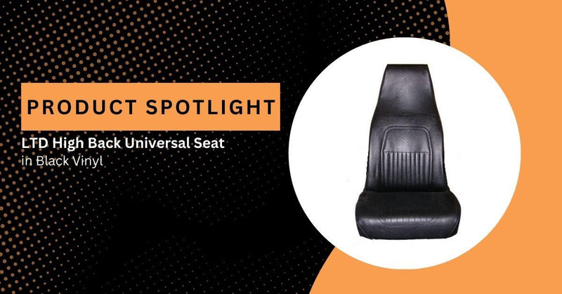 Product Spotlight High Back Seat