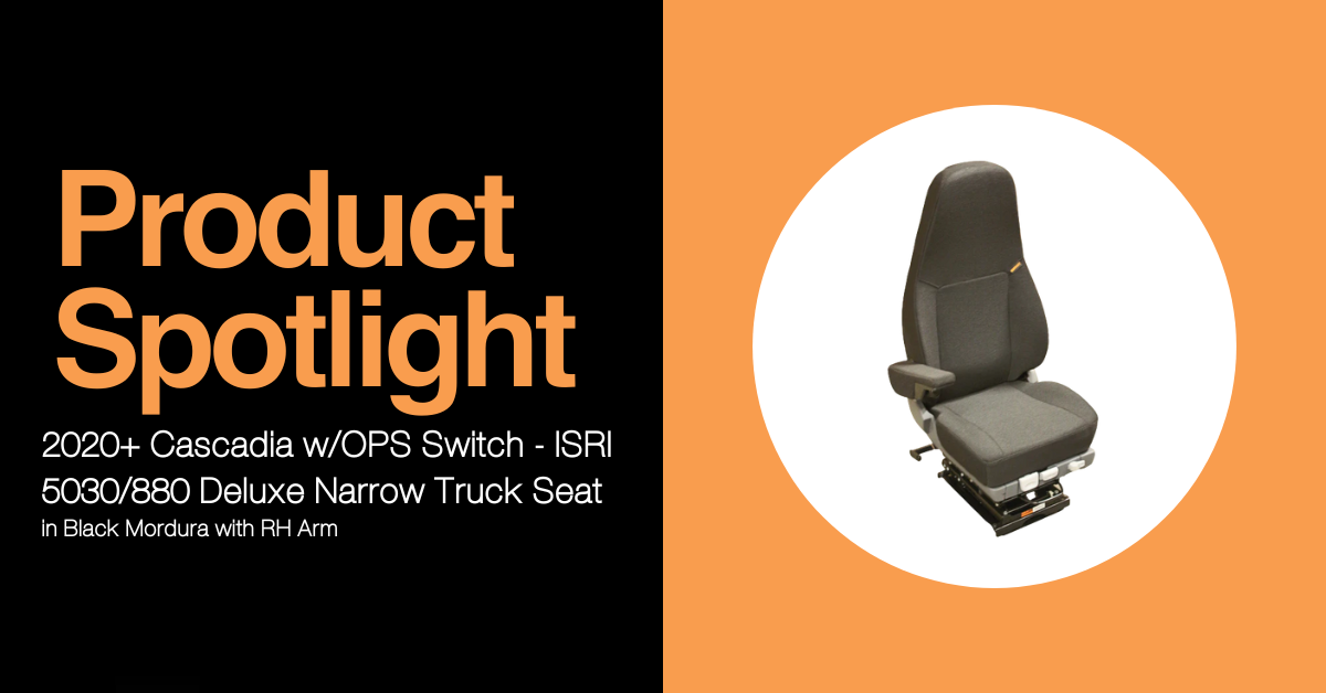 Product Spotlight ISRI 5030/880 truck seat