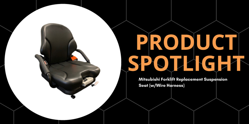 Product Spotlight Mitsubishi Forklift Replacement Suspension Seat