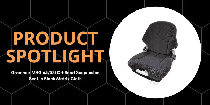 Product Spotlight Off Road Suspension Seat