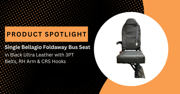 Product Spotlight Single Bellagio Foldaway Bus Seat