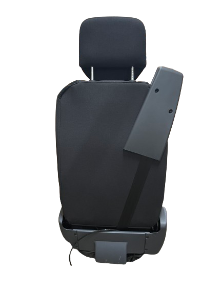 ISRI 6863/880 (870) - Black Cloth - Built in 3-Point Seatbelt