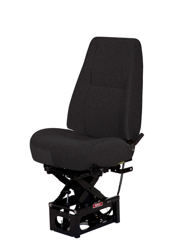 T915 Yard Truck Seat in Black Mordura Cloth P/N: 2339130-550