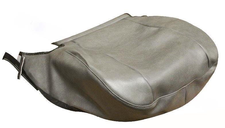 Bostrom T-Series Replacement Seat Cushion Upholstery - (PN 6235122-546) - Gray Vinyl (Cover Only)