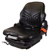 GRAMMER MSG 65/2731 Off Road Suspension Seat in Black Vinyl - Custom Order (MSG65) P1483020N