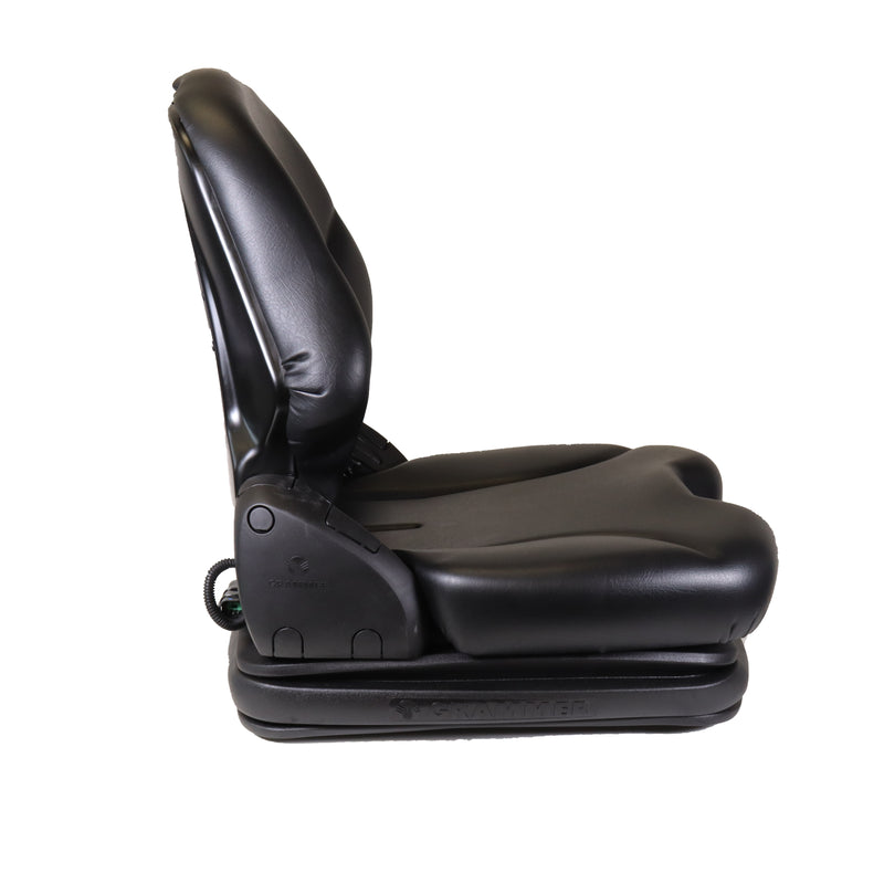 Grammer MSG 75G/531 Off Road Suspension Seat w/ OPS in Black Vinyl - PN 1179197