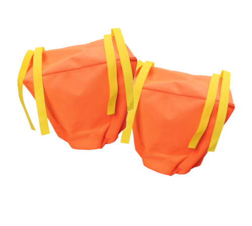 Bundle Protective Mirror Cover Pair - Orange - (2 Covers included) - SAS-0103