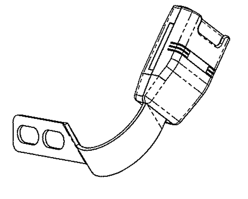 Under Seat Retractor – Replacement Rigid Mount Buckle – Freedman PN 56183