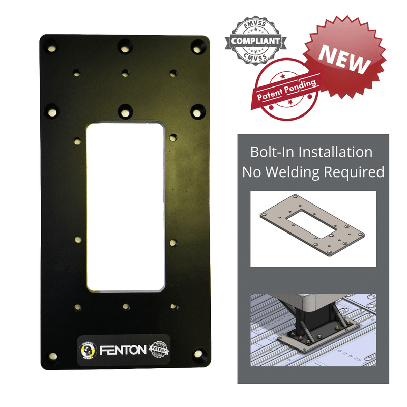 AbiliTrax Mounting Plate for the Freedman Single and Double Foldaway Seat