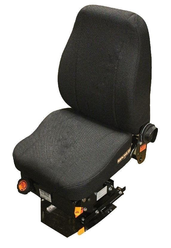 Seats Inc Magnum 200 Mechanical Suspension Seat in Black Tufftex Cloth