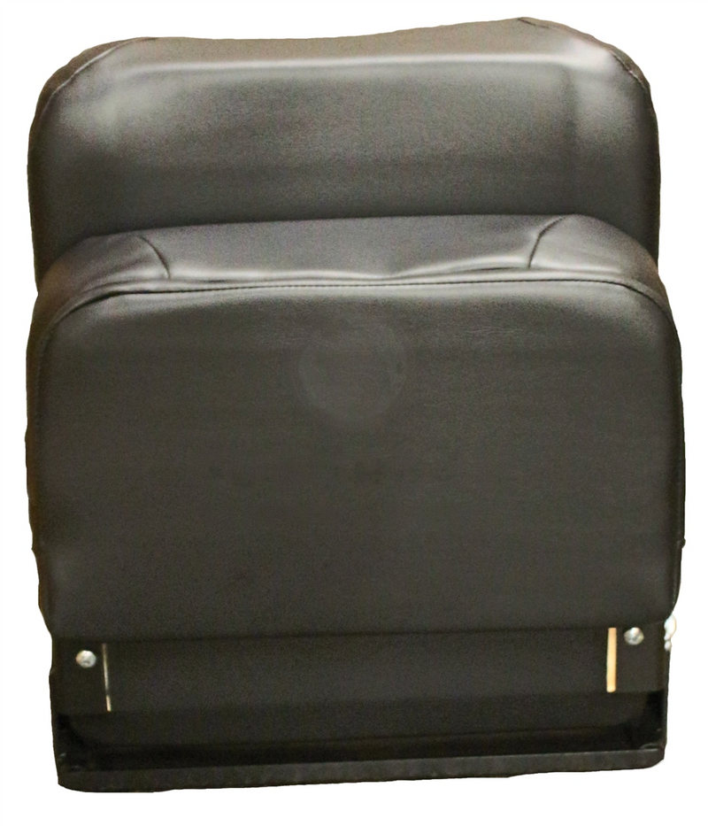 Low Back Bottom Mount Jump Seat (Flip Up) with “Lazy Back Pad”