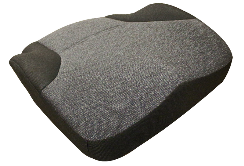 National 21 Wide Replacement Truck Seat Cushion in Charcoal Vinyl