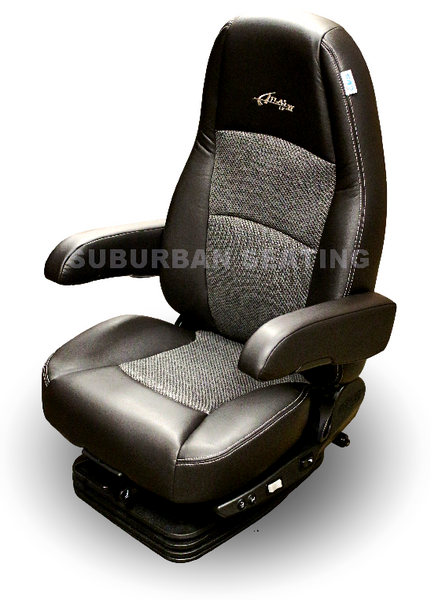 Sears Premium Atlas II LE Seat Heated & Cooling Black/Wheat Leather -  Raney's Truck Parts