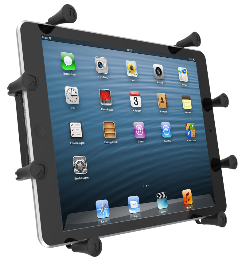 RAM® X-Grip® Universal Holder for 9"-10" Tablets – High-Strength Composite - P/N: RAM-HOL-UN9U